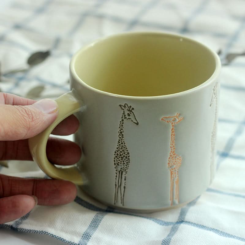 Gobelets empilables à imprimé animalier enfantin