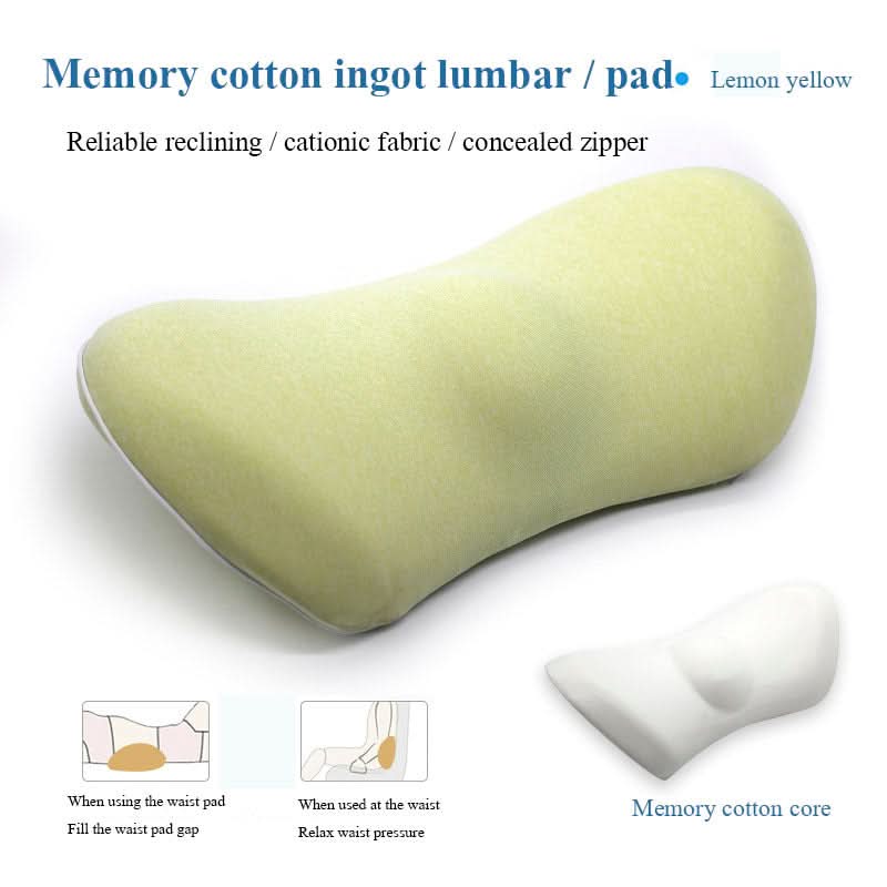 Coussin de soutien lombaire pour les personnes dormant sur le côté, soulagement des douleurs de hanche, coccyx et sciatique pendant la grossesse, coussin pour dossier de chaise, coussin lombaire pour siège auto