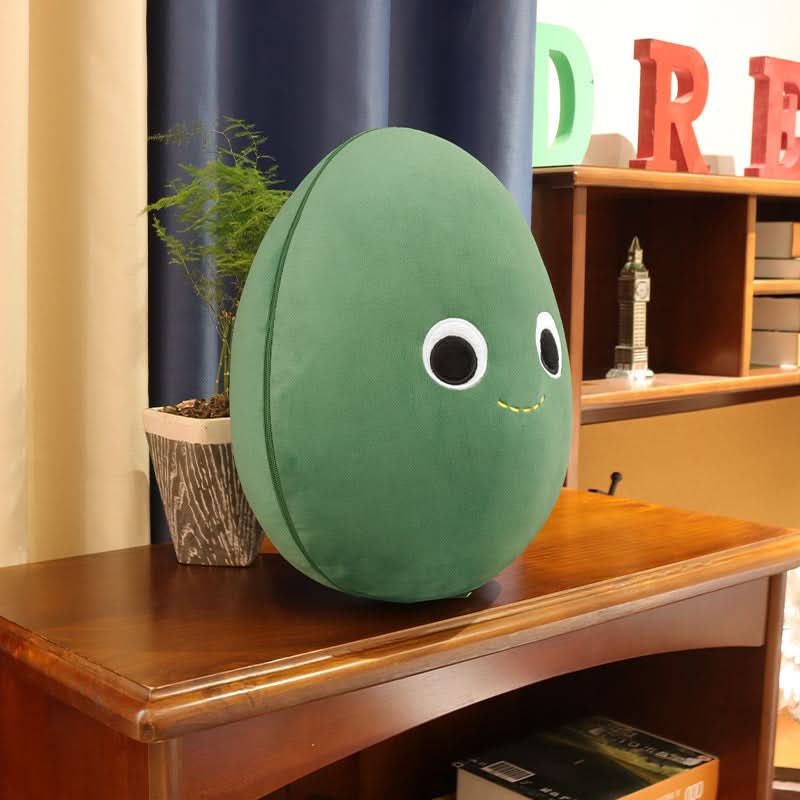 Niedliches Avocado-Plüschtier, Stofftier, Kuschelpuppe, Baby, Kinder, Mädchen, Jungen, kreatives Geburtstagsgeschenk, Sofakissen, Wohnzimmerdekoration