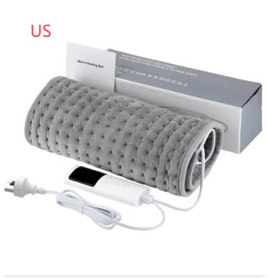 Ceinture chauffante de soutien dorsal, ceinture lombaire chauffante avec température réglable, coussin chauffant pour le dos et l'abdomen