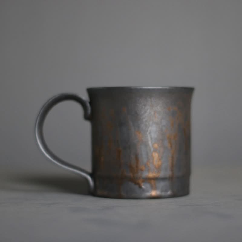 Mug à café vintage en grès cérame