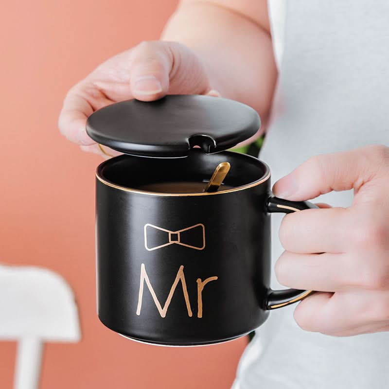 Mug pour couple - Mug en céramique Monsieur et Madame