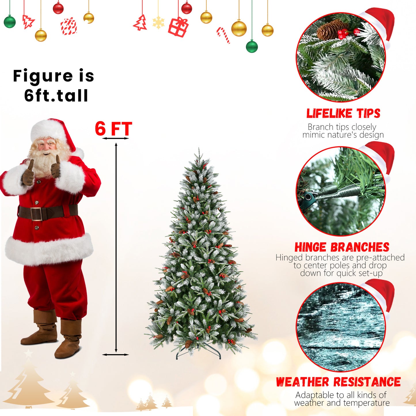 PVC Christmas Tree, Christmas Decorations