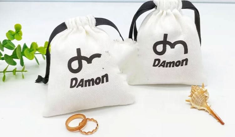 Sac cabas en sergé de coton blanc pour femme