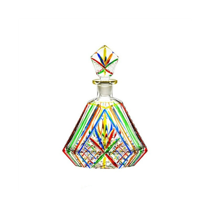 Handicraft Color Hand-painted Foreign Wine Whiskey Wine Bottle Crystal Wine Pot Wine Decanter Liquor Divider