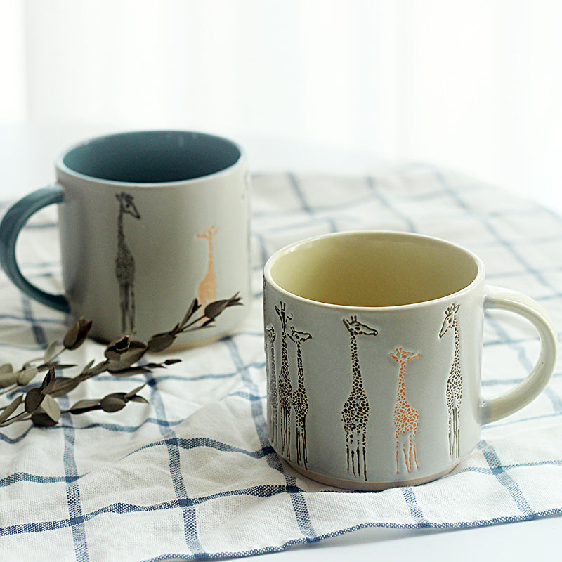 Childlike Animal print stacking cups