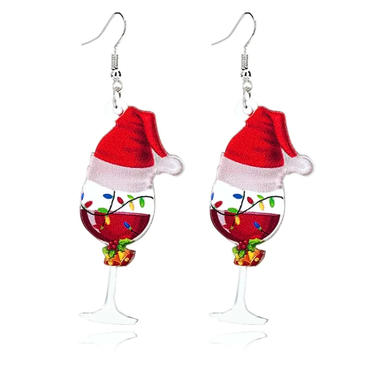 Boucles d'oreilles festives en acrylique en forme d'animaux