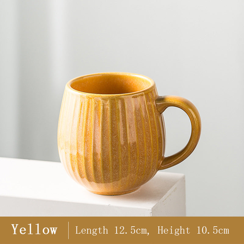 Creative Kiln-glazed Vertical Mug With Handle