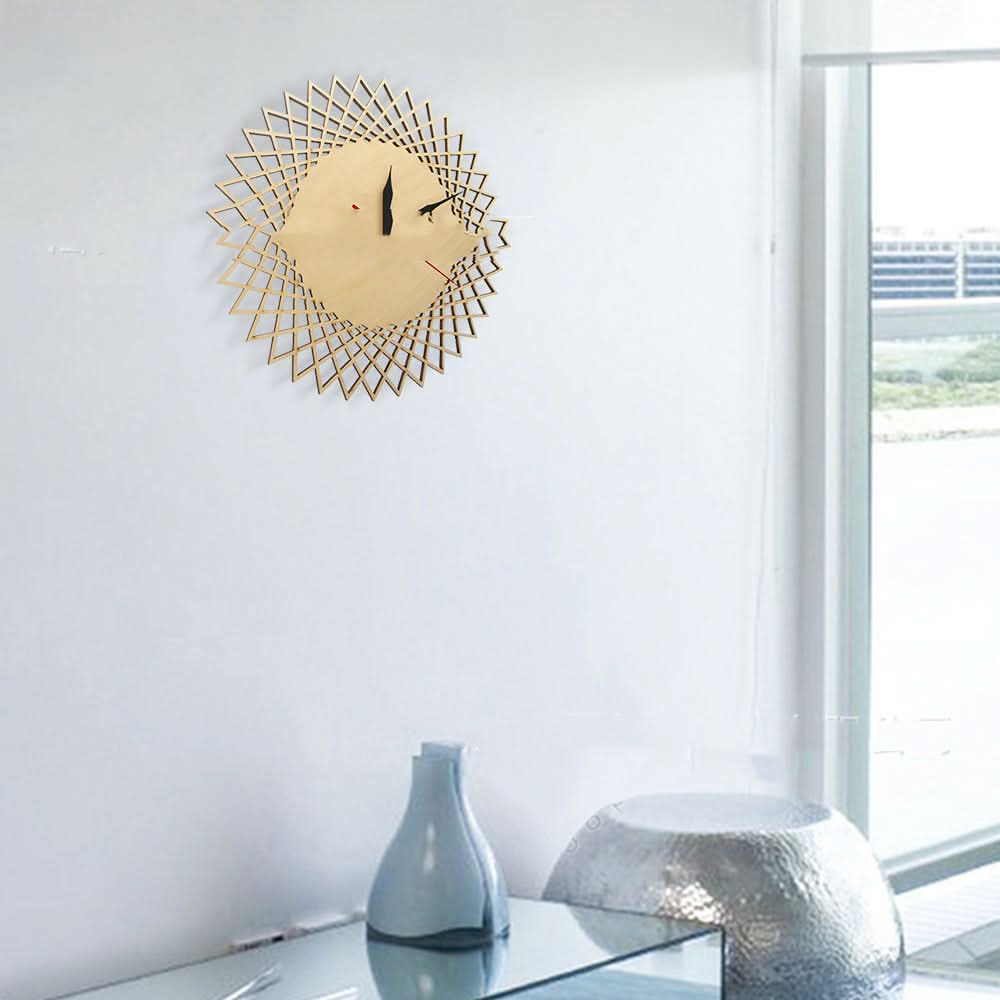 Horloge murale en bois de style nordique – Une pièce intemporelle pour votre décoration intérieure