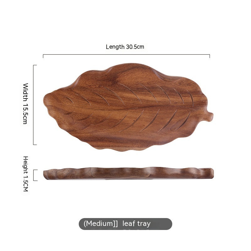 Pallet Wooden Solid Wood Leaf Tray