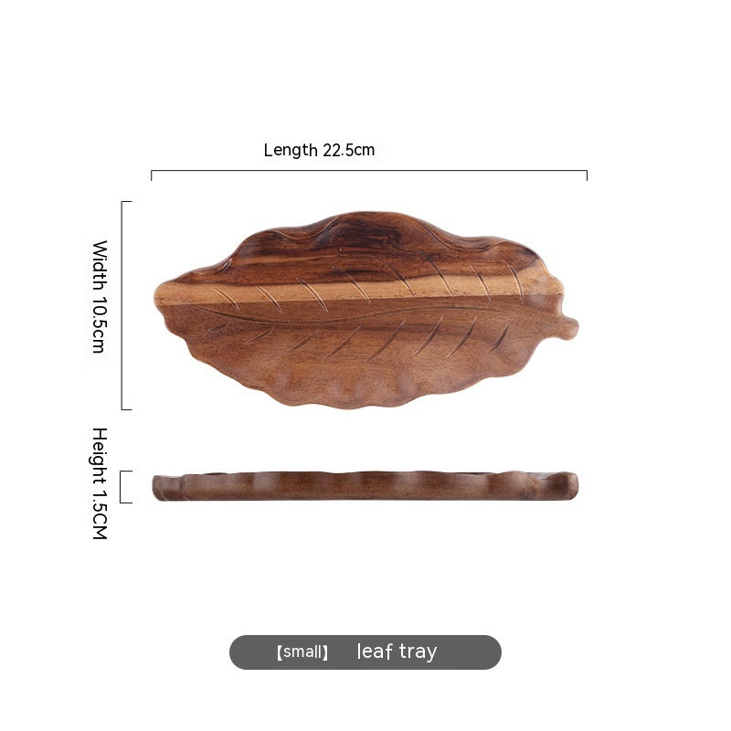 Pallet Wooden Solid Wood Leaf Tray