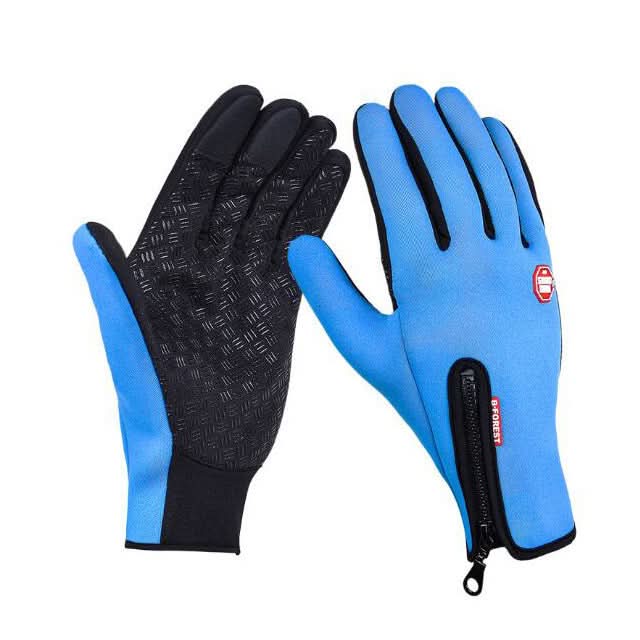 Winterhandschuhe mit Touchscreen, wasserdichte Sporthandschuhe zum Motorradfahren und Sliden mit Fleece
