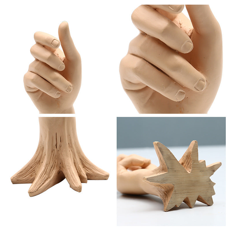 Handgefertigte Vase aus Kunstharz – Ein moderner Akzent für Ihr Zuhause