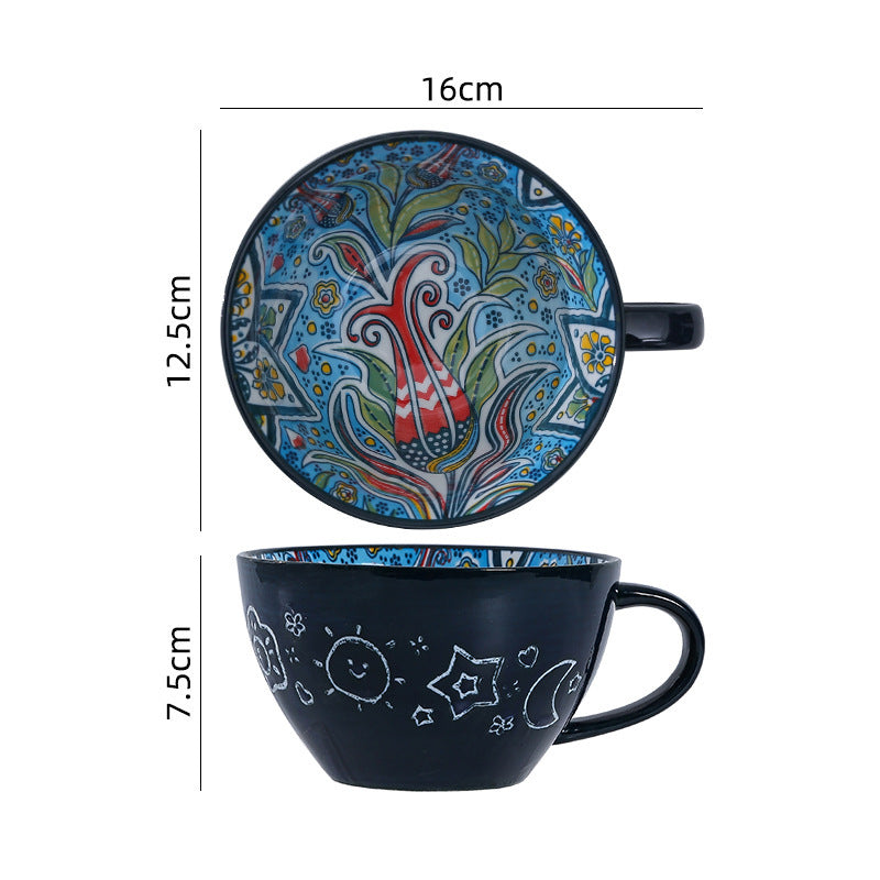 Ceramic Breakfast tea or milk Mug