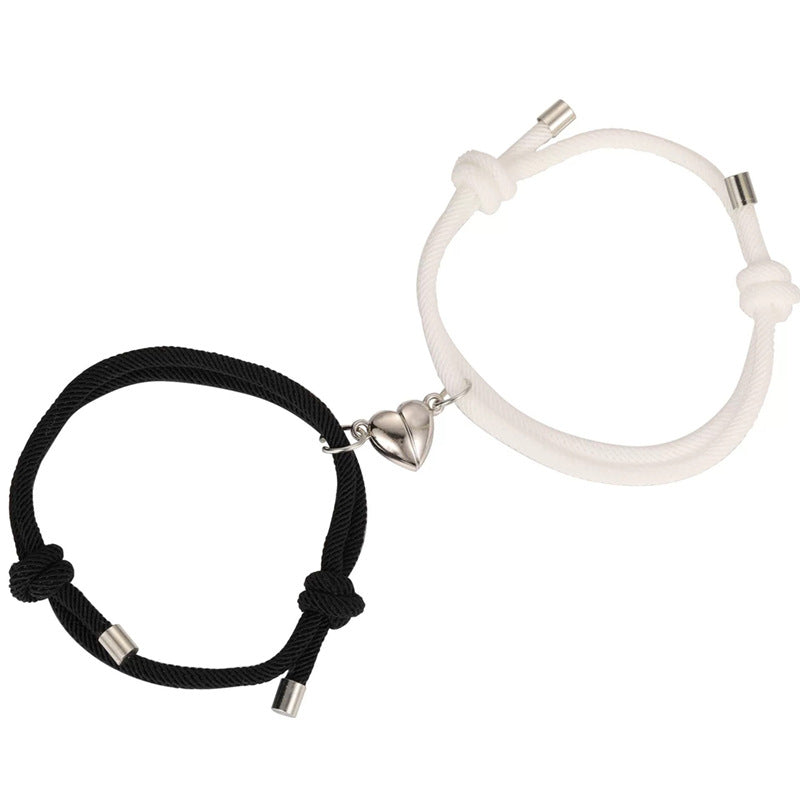 Wish Stone Love Magnet couple bracelet detail
