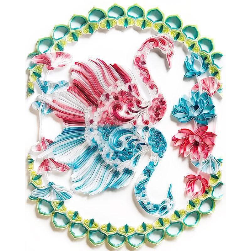 Quilling Paper Craft Material Kit