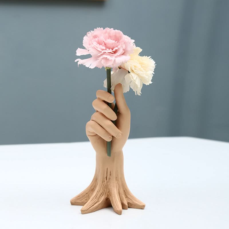 Handgefertigte Vase aus Kunstharz – Ein moderner Akzent für Ihr Zuhause