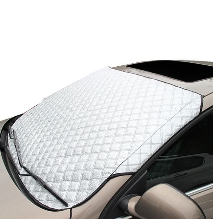 Schneeschutz für Autos, Frontscheibenabdeckung, Frostschutz, Winterausrüstung, Snowboard-Windschutzscheiben-Schneeschutz, Frostschutz