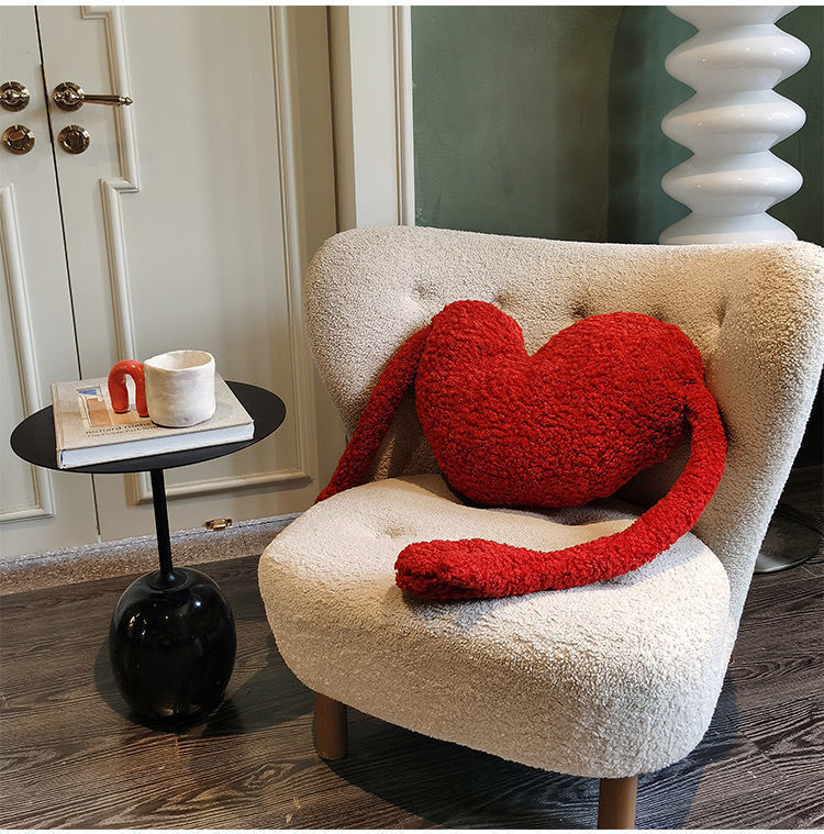 Love Heart Couch Pillow size