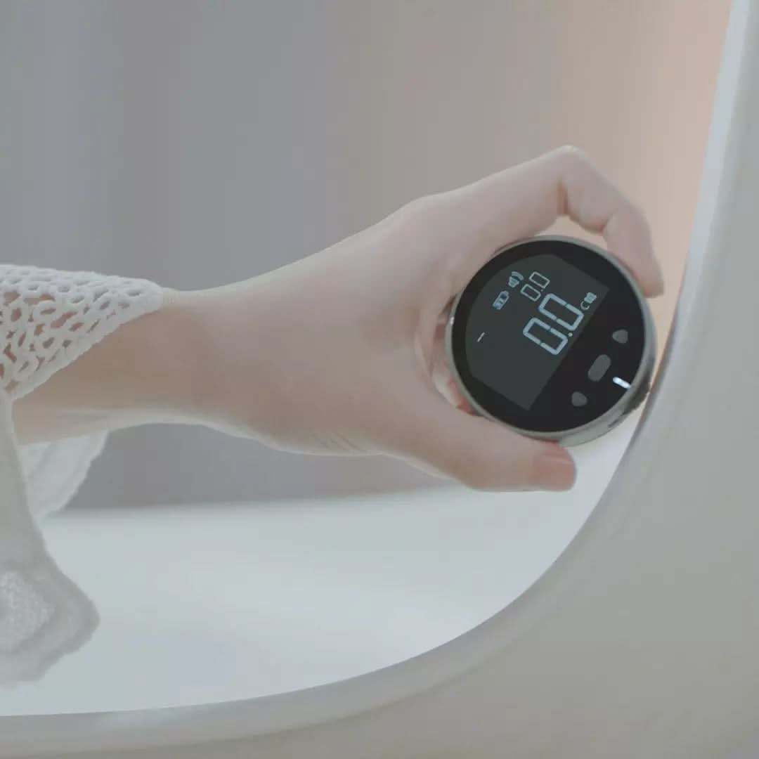 Digitales Laser-Maßband mit LCD-Display – Hochpräzises elektronisches Messlineal (HD, wiederaufladbar)