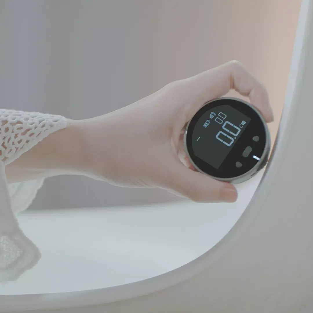 Digitales Laser-Maßband mit LCD-Display – Hochpräzises elektronisches Messlineal (HD, wiederaufladbar)