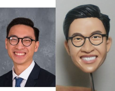Personalized Clay figurine