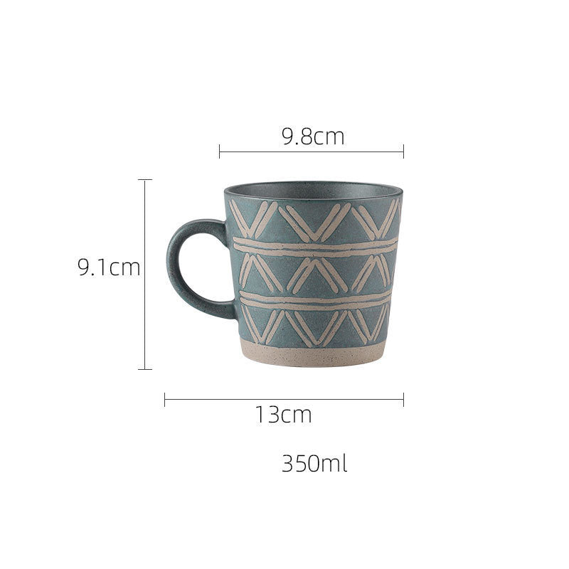 Stoneware Mug Coffee Cup Couple Water Cup