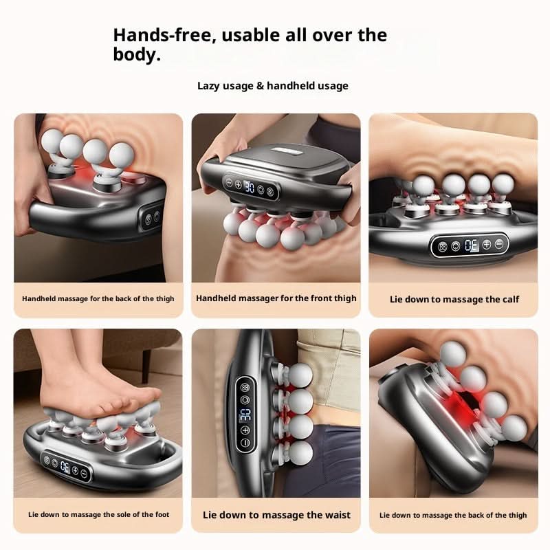 16-Head Handheld Percussion Massager