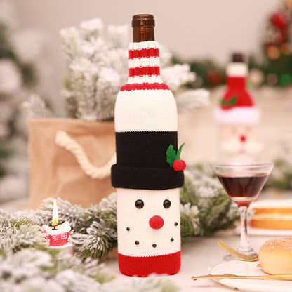 Christmas Wine Bottle Socks