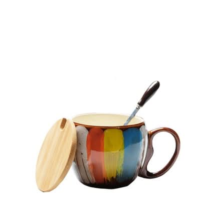 European-Style Ceramic Mug Set - 350ml