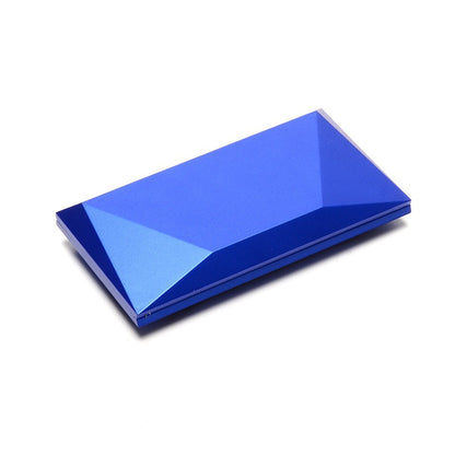 Diamond-Shaped Rotating Rose Ring Box open