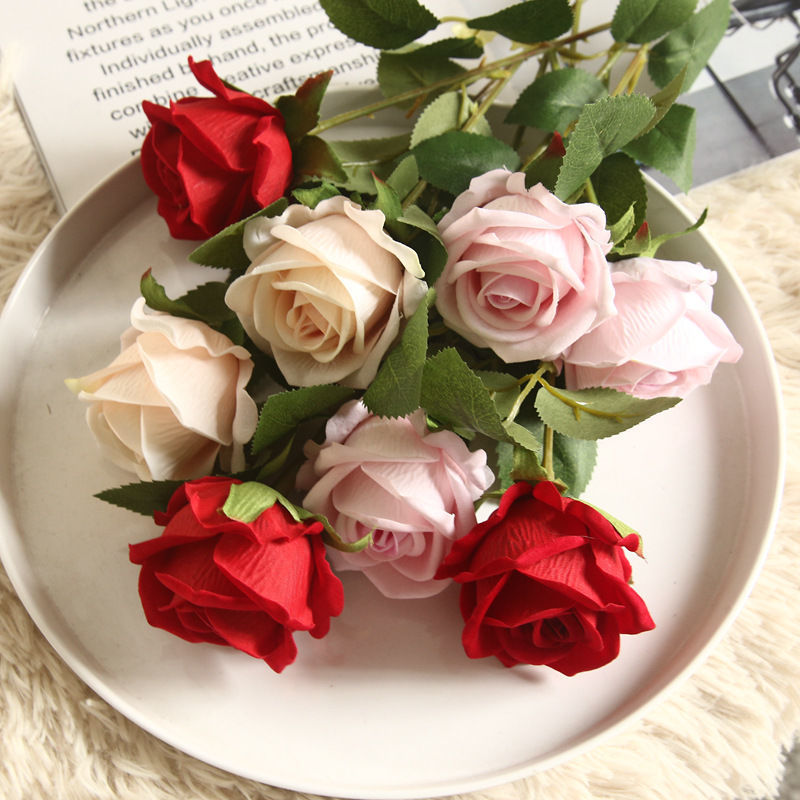 Silk Flower Bouquet color options