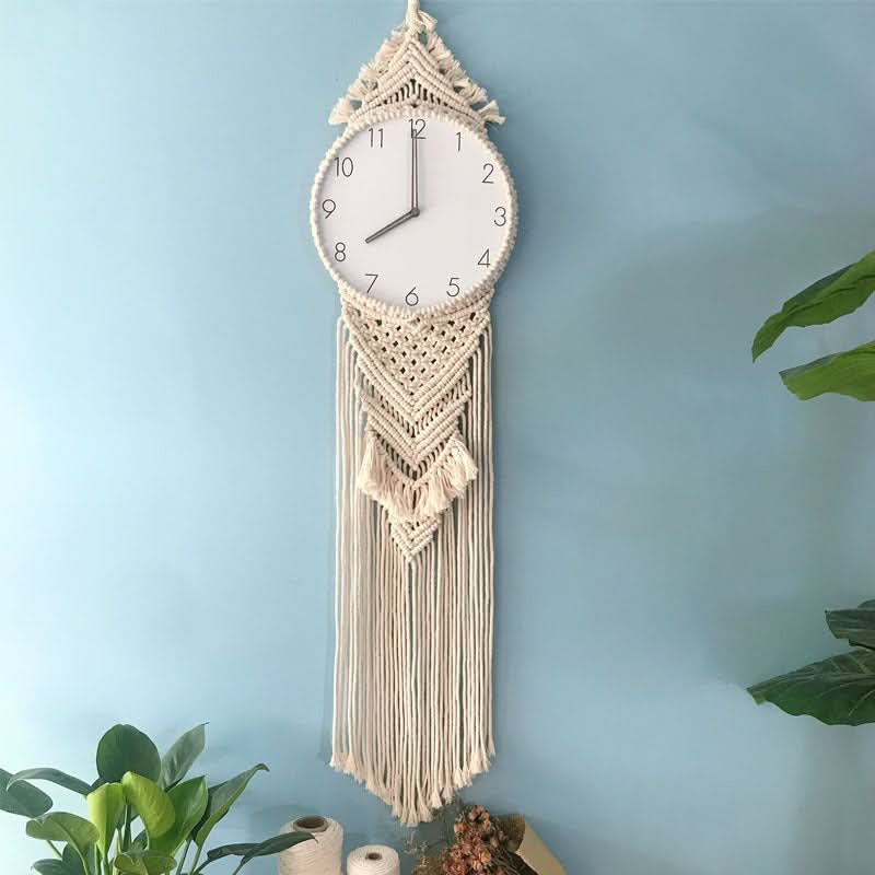 Wooden Woven Wall Clock