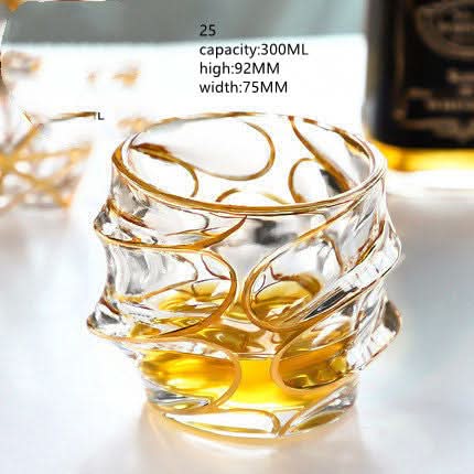 Large European-Style Wine Glass, 301-400ml