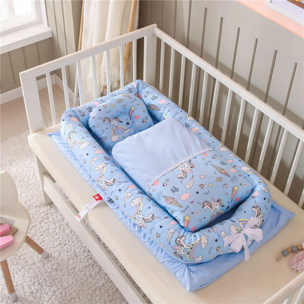 Foldable Portable Travel Crib/Bassinet for Baby