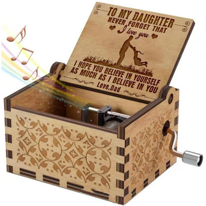 Wooden Music Box lifestyle