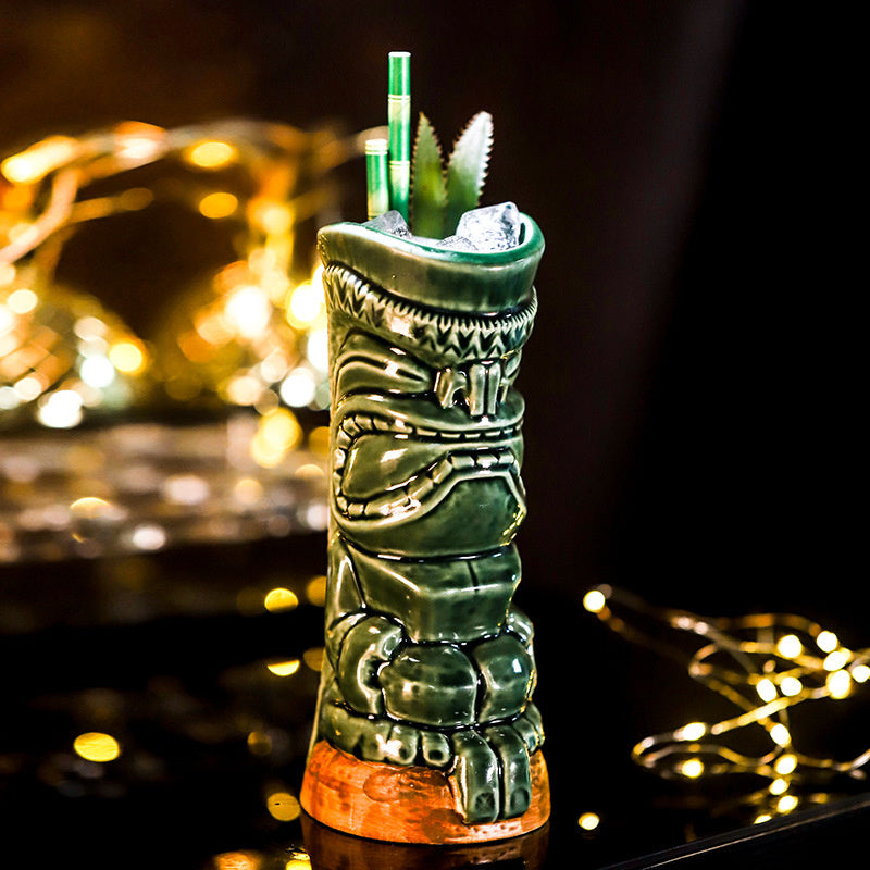 Ceramic Tiki Mug lifestyle