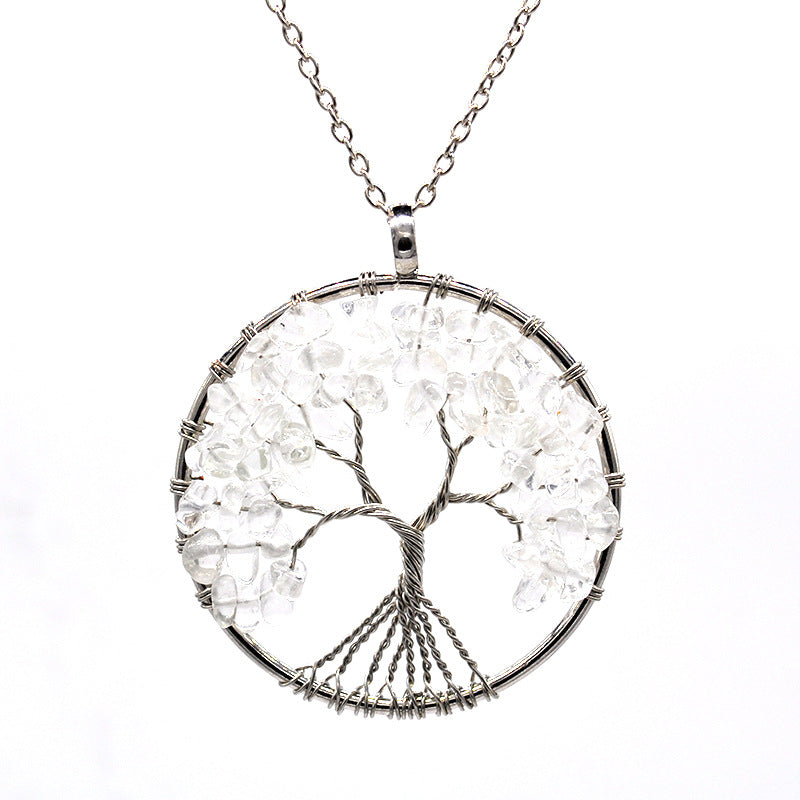 Tree of Life pendant necklace, front view