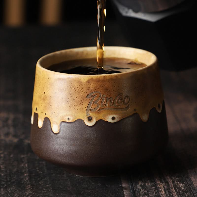 Retro Ceramic Espresso Cup