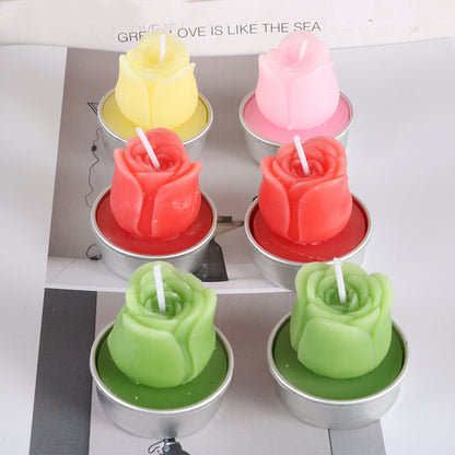 Valentine's Day Boxed Rose Candle