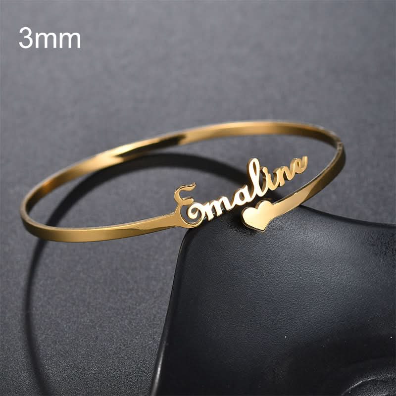 Personalized Stainless Steel Bracelet – A Timeless Symbol of Love