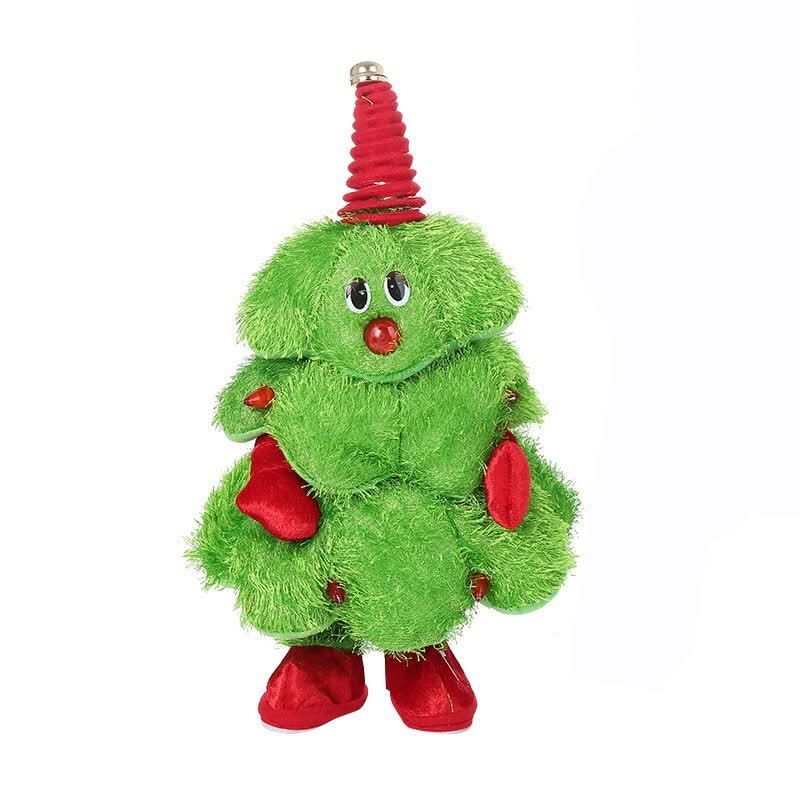 Animated Musical Dancing Christmas Tree Plush Toy