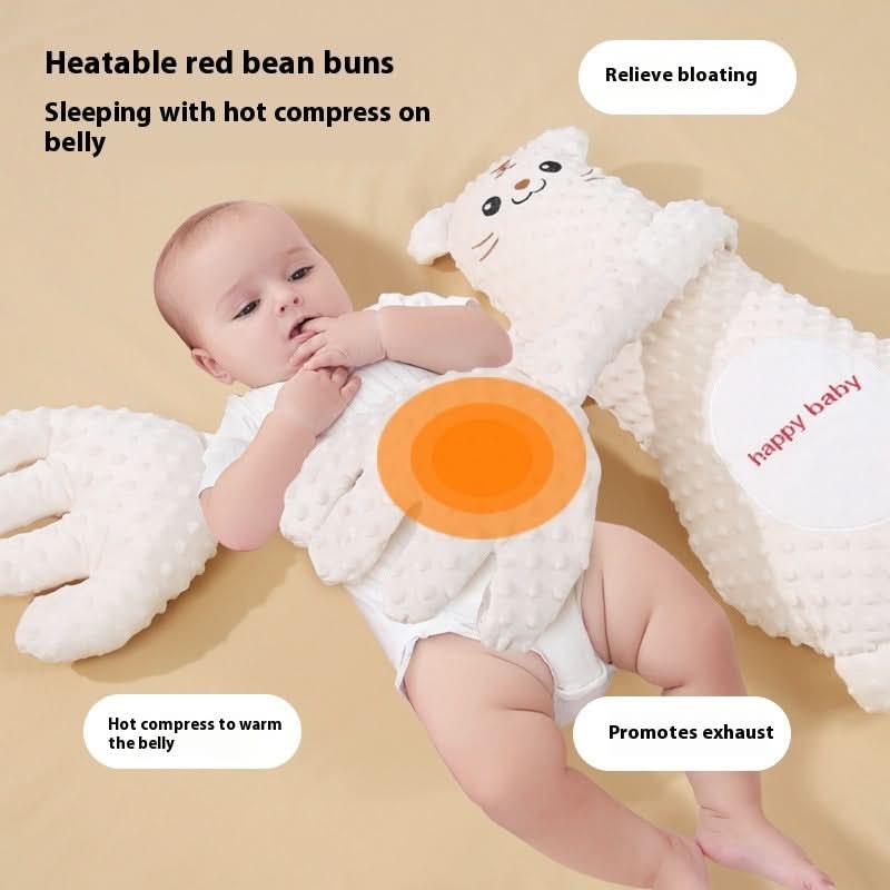 Oreiller anti-fuites pour bébé, télécommande pour apaiser bébé et favoriser son sommeil, peluche réconfortante pour tout-petit.