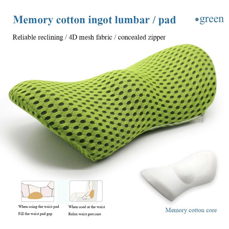 Coussin de soutien lombaire pour les personnes dormant sur le côté, soulagement des douleurs de hanche, coccyx et sciatique pendant la grossesse, coussin pour dossier de chaise, coussin lombaire pour siège auto