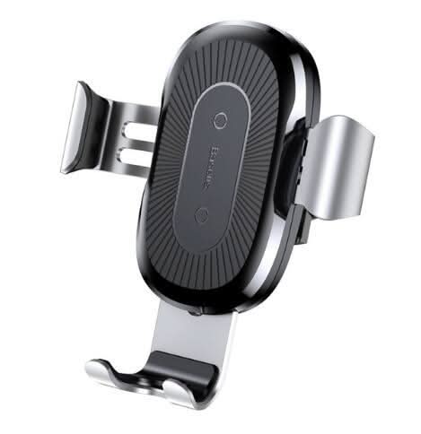 Support de charge sans fil Gravity Bracket pour voiture, chargeur sans fil deux-en-un