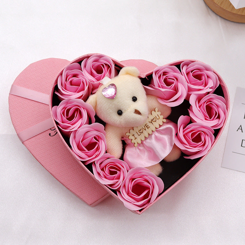 Soap Flower Gift Box packaging