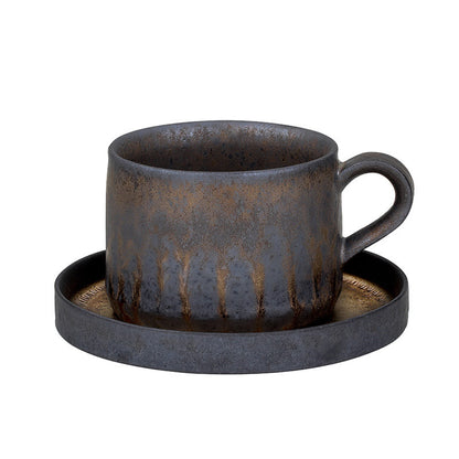 Handmade clay Japanese coffee cup, bowl style