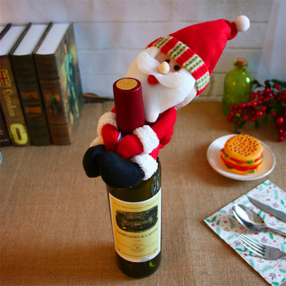 Christmas Wine Bottle Socks