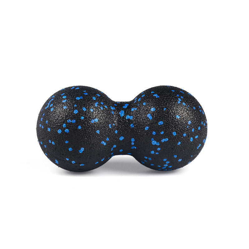 Black and blue EPP peanut massage ball