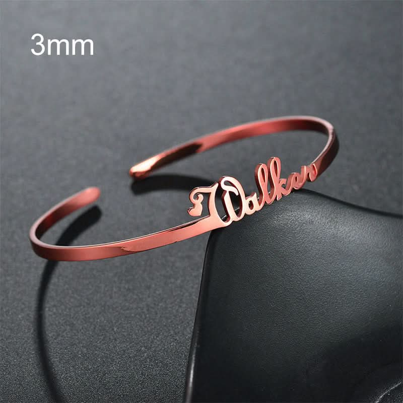 Personalized Stainless Steel Bracelet – A Timeless Symbol of Love